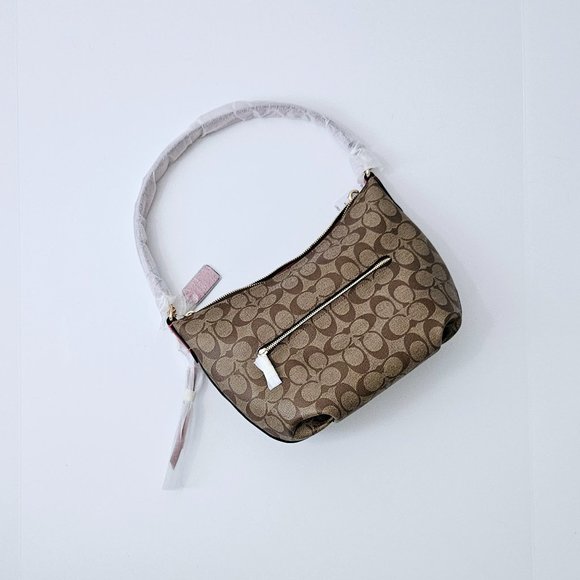 COACH Hobo In Signature Canvas - Picture 6 of 8